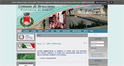 Desktop Screenshot of comune.brusciano.na.it
