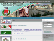 Tablet Screenshot of comune.brusciano.na.it
